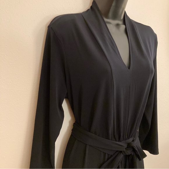 NEW Charming Charlie Black Bow Fall Wedding Office Formal Sexy Dress Medium - Picture 7 of 17